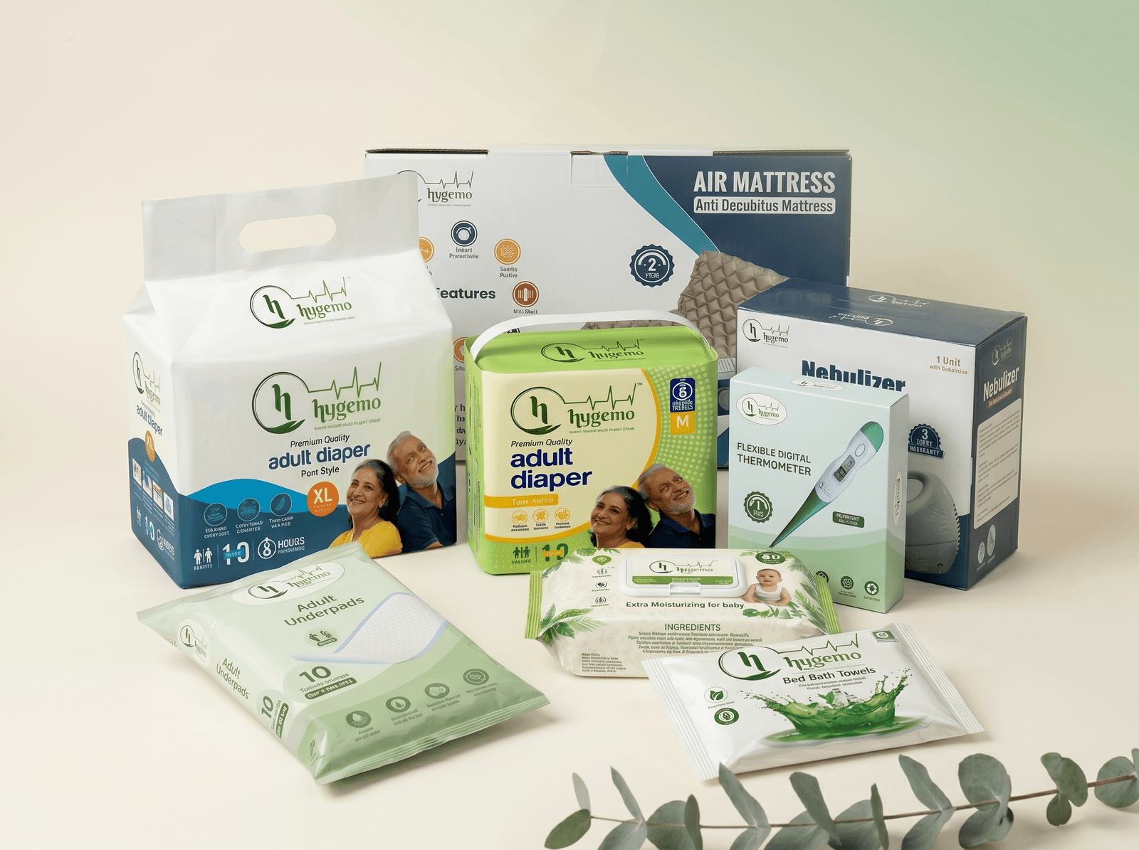 Hygemo product range